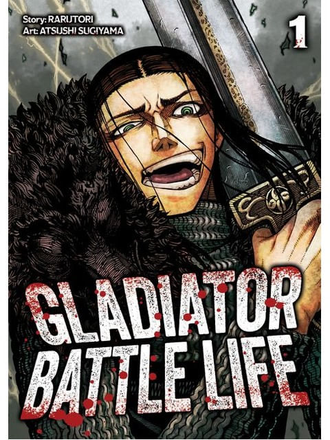 Capa do livro Gladiator Battle Life - Vol. 1 de Rarutori