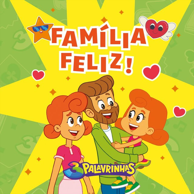 Livro de Atividades 3 Palavrinhas | Familia Feliz