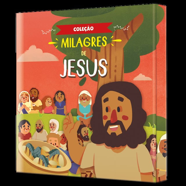 Box com 4 Livros | Série Milagres de Jesus