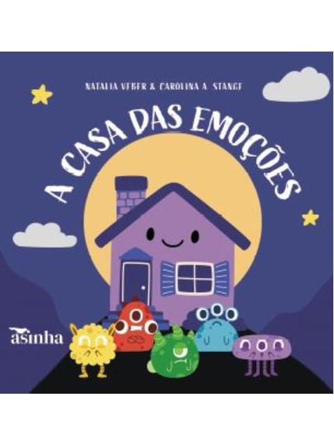 Capa do livro A Casa das Emoções de Natalia Veber