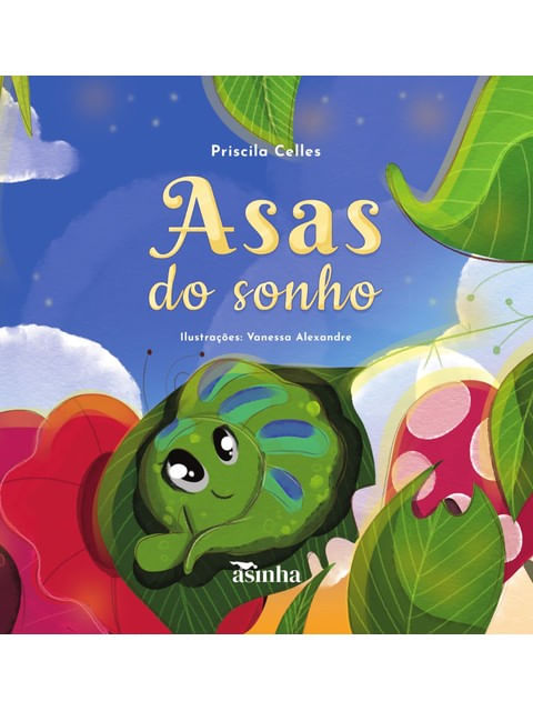 Capa do livro Asas do Sonho de Priscila Celles