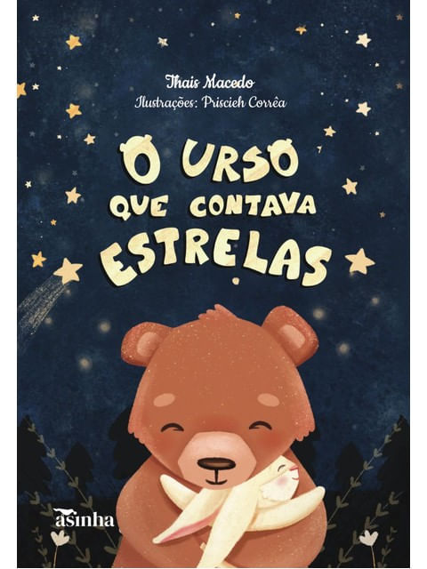 Capa do livro O Urso Que Contava Estrelas de Beatriz Carvalho