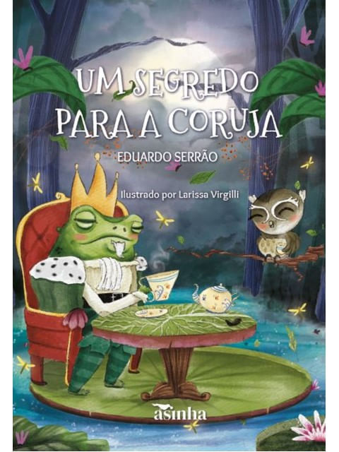 Capa do livro Um Segredo para a Coruja de Eduardo Seixas Serrão dos Santos