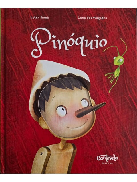 Capa do livro Pinóquio de Ester Tomé