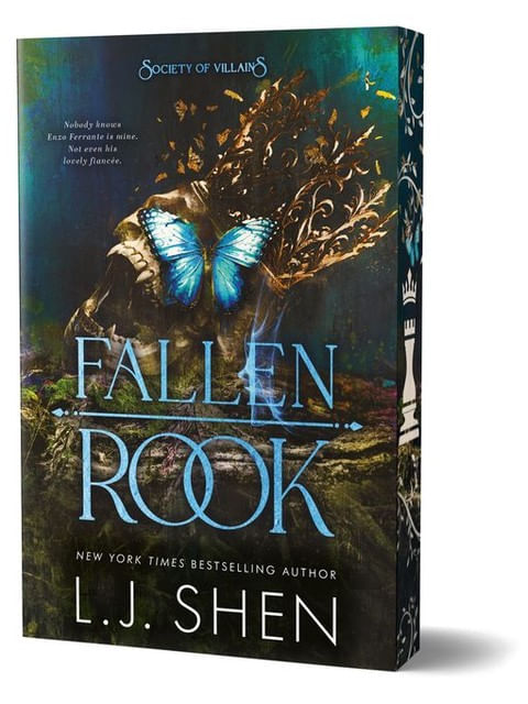 Capa de Fallen Rook - Deluxe Edition - Society Of Villains - Vol. 3