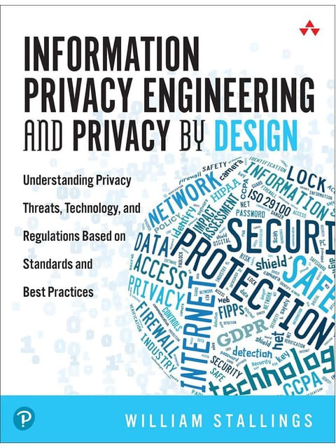 Capa do livro Information Privacy Engineering And Privacy By Design de William Stallings