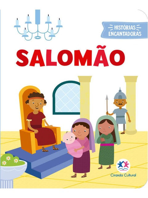 Capa do livro Salomão - Livro Almofadado Pequeno de Karoline Cussolim