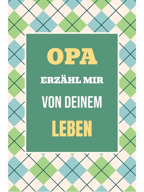Capa de Opa, Erzahl Mir Von Deinem Leben