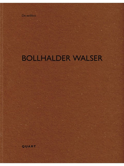 Capa do livro Bollhalder Walser