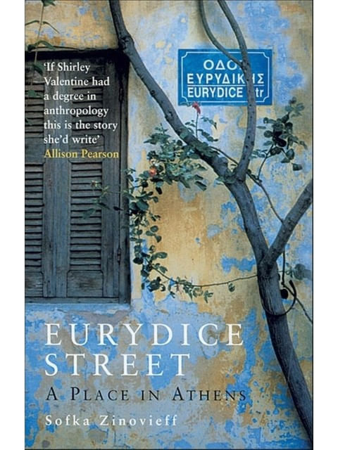 Capa do livro Eurydice Street - a Place In Athens de Sofka Zinovieff