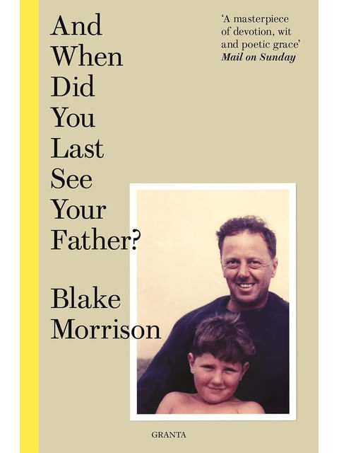 Capa do livro And When Did You Last See Your Father? de Blake Morrison