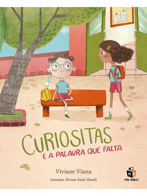 Capa do livro Curiositas e a Palavra Que Falta de Viviane Viana