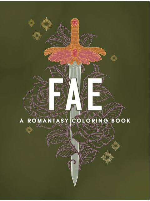 Capa do livro Fae - a Romantasy Coloring Book de Ana | Konetzki Hannah | Ledesma Paule Bidault