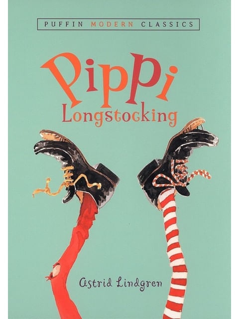 Capa do livro Pippi Longstocking de Astrid Lindgren