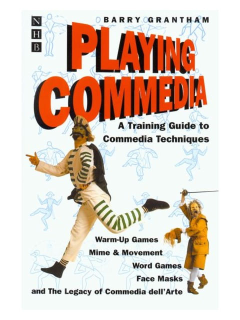 Capa do livro Playing Commedia de Barry Grantham