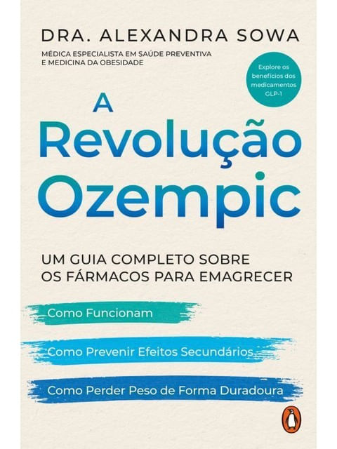 Capa do livro A Revolução Ozempic de Alexandra Sowa