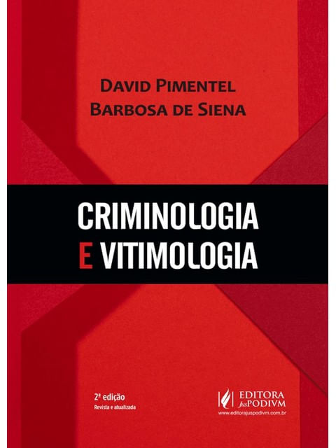 Capa de Criminologia e Vitimologia - 2026