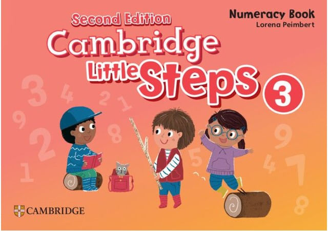 Capa de Cambridge Little Steps 3 - Numeracy Book - Second Edition
