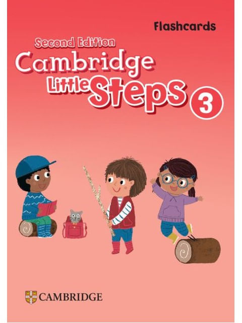 Capa do livro Cambridge Little Steps 3 - Flashcards - Second Edition
