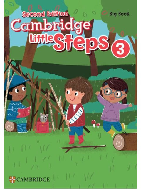 Capa do livro Cambridge Little Steps 3 - Big Book - Second Edition