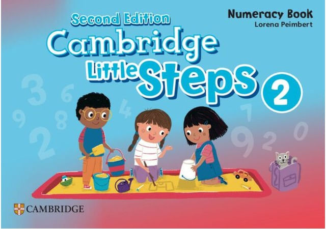 Capa do livro Cambridge Little Steps 2 - Numeracy Book - Second Edition de Lorena Peimbert
