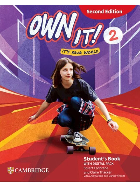 Capa do livro Own It! Level 2 - Student'S Book With Digital Pack Second Edition de Claire | Cochrane Stuart Thacker