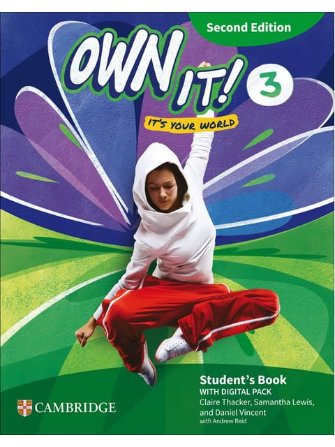 Capa do livro Own It! Level 3 - Student'S Book With Digital Pack - Second Edition de Claire | Lewis Samantha | Vincent Daniel Thacker
