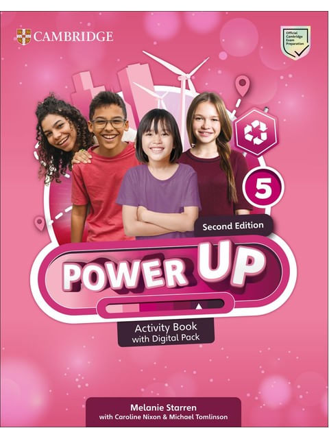 Capa do livro Power Up Level 5 - Activity Book With Digital Pack - Second Edition de Michael Tomlinson