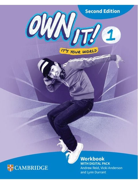 Capa do livro Own It! Level 1 - Workbook With Digital Pack - Second Edition de Vicki | Reid Andrew | Durrant Lynn Anderson