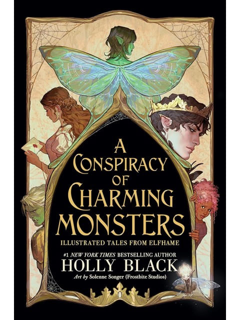 Capa do livro A Conspiracy Of Charming Monsters de Holly Black