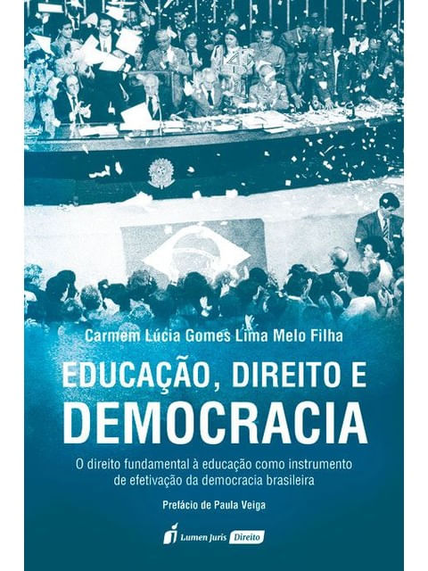 Capa de Educação, Direito e Democracia - 2026