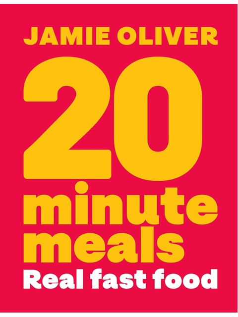 Capa do livro 20 Minute Meals - Dinner In 20 Minutes Or Less de Jamie Oliver