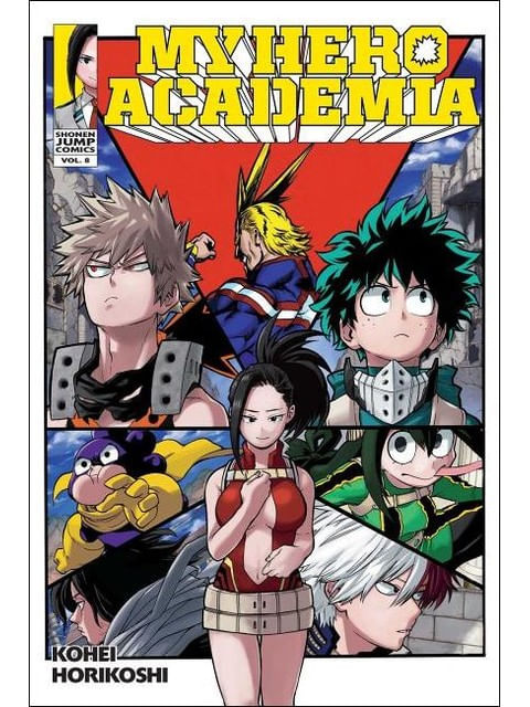 Capa do livro My Hero Academia - Vol. 8 de Kohei Horikoshi