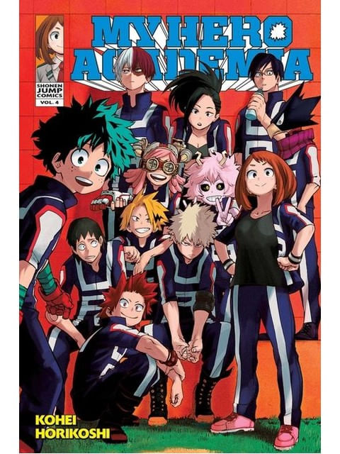 Capa do livro My Hero Academia - Vol. 4 de Kohei Horikoshi