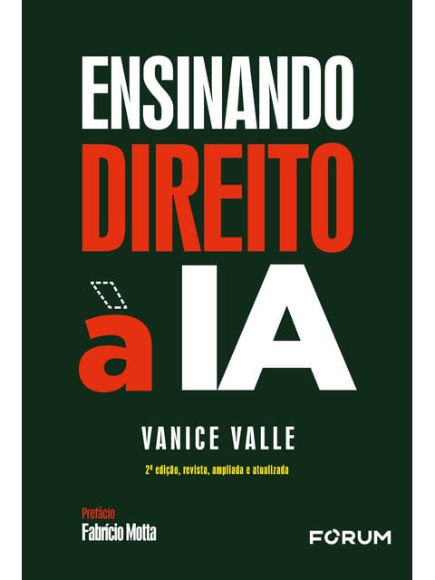 Capa de Ensinando Direito à IA