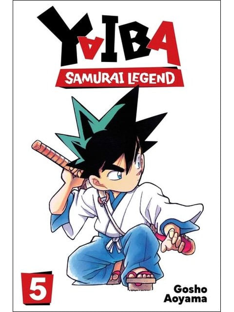 Capa do livro Yaiba - Samurai Legend - Vol. 5 de Gosho Aoyama