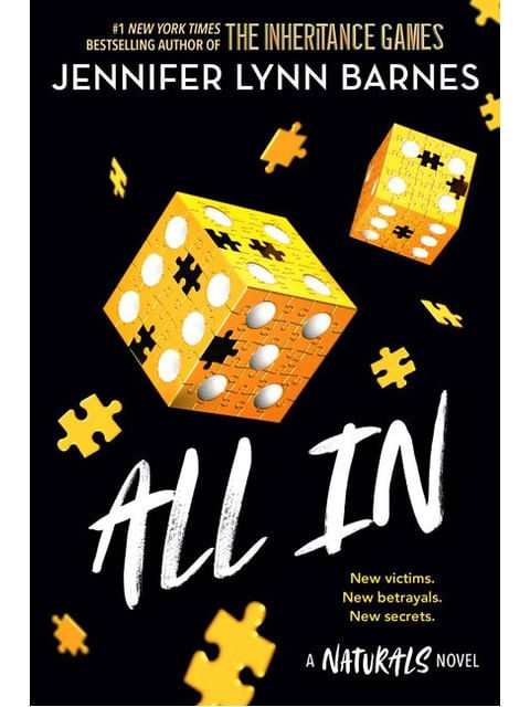 Capa do livro All In de Jennifer Lynn Barnes