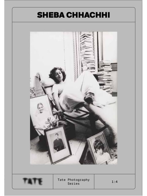 Capa do livro Tate Photography - Sheba Chhachhi de Beatriz Cifuentes Feliciano