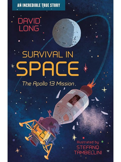 Capa do livro Survival In Space - The Apollo 13 Mission de David Long