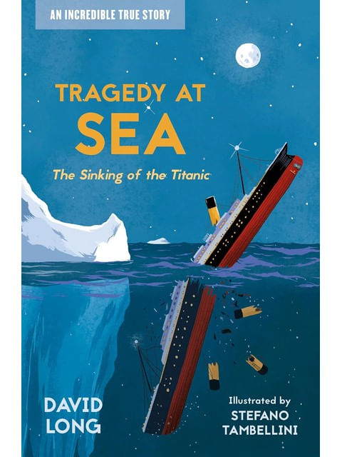 Capa de Tragedy At Sea - The Sinking Of The Titanic - Book 2