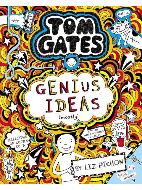 Capa do livro Tom Gates - Genius Ideas - Mostly - Vol. 4 de Liz Pichon