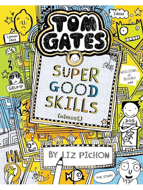 Capa do livro Tom Gates - Super Good Skills - Almost... de Liz Pichon
