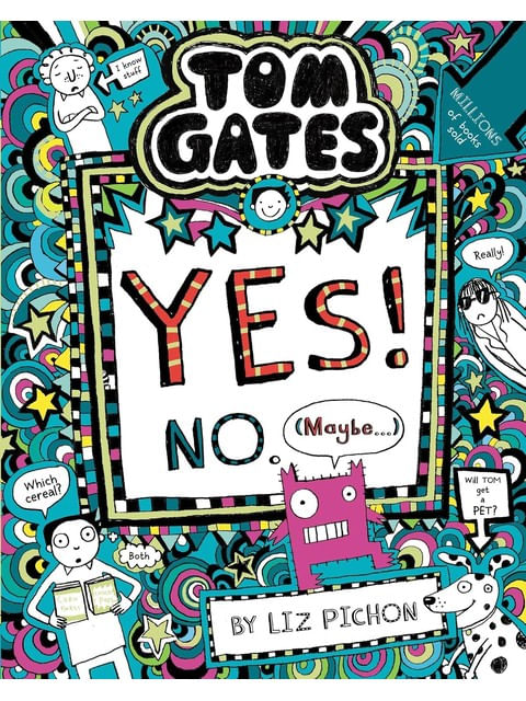 Capa do livro Tom Gates - Yes! no (Maybe...) de Liz Pichon