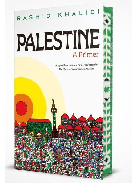 Capa do livro Palestine - a Primer de Rashid Khalidi
