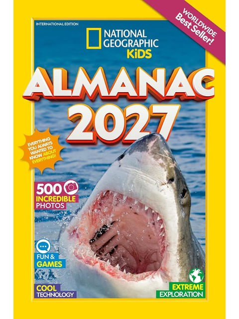 Capa do livro Almanac 2027 - National Geographic Kids