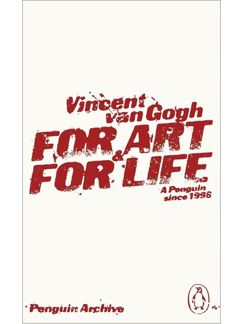 Capa do livro For Art And For Life de Vincent Van Gogh