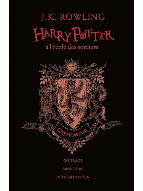Capa do livro Harry Potter a L'Ecole Des Sorciers - Edition 20 Ans Gryffondor de J. K. Rowling