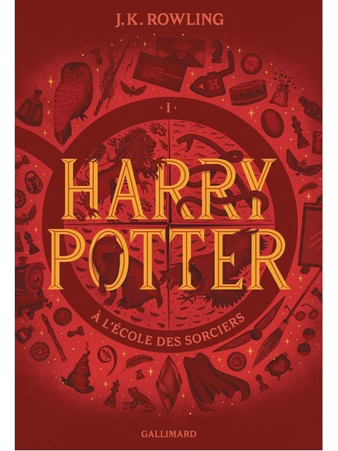 Capa do livro Harry Potter à L'École Des Sorciers de J. K. Rowling