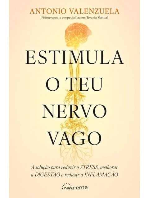 Capa do livro Estimula o Teu Nervo Vago de Antonio Valenzuela