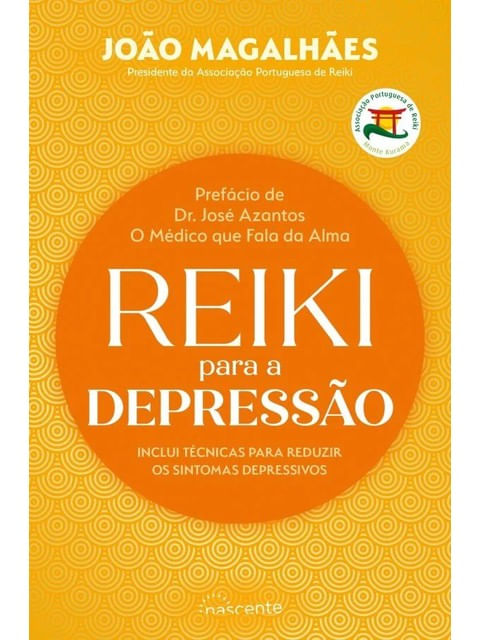 Capa do livro Reiki para a Depressão de João Magalhães